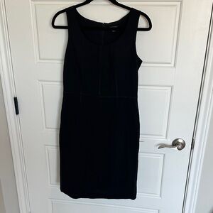 EUC Ann Taylor Classic Black Mini Dress size 6p